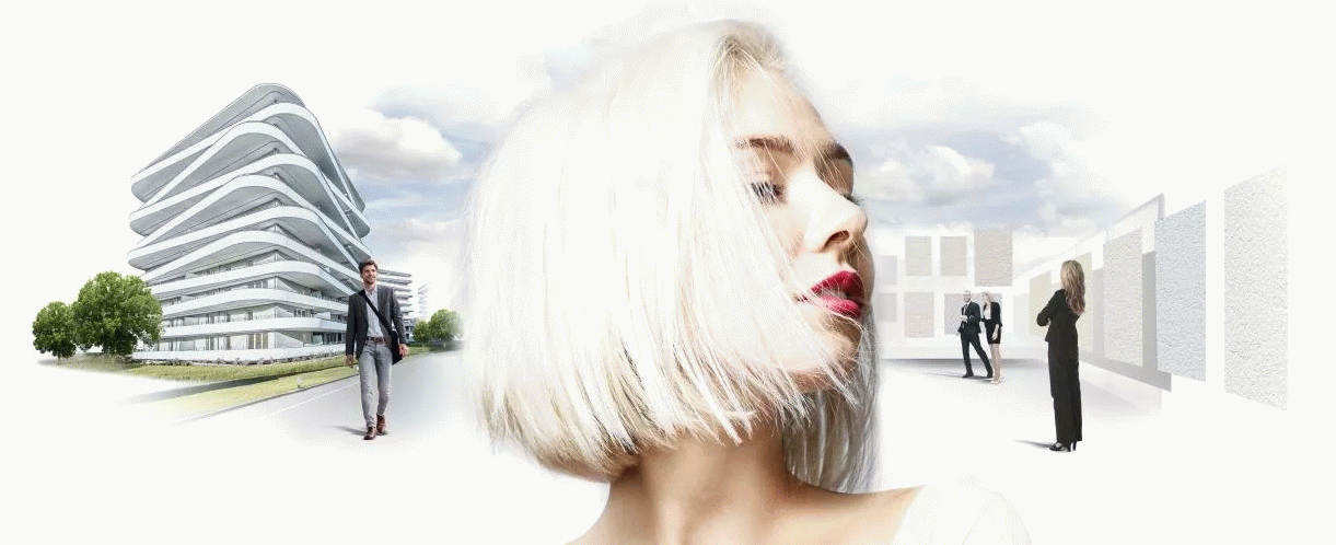 Stylové bílé venkovní fasádní omítky a barvy