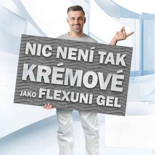 FlexUni Gel - pro dokonalou plochu slepu