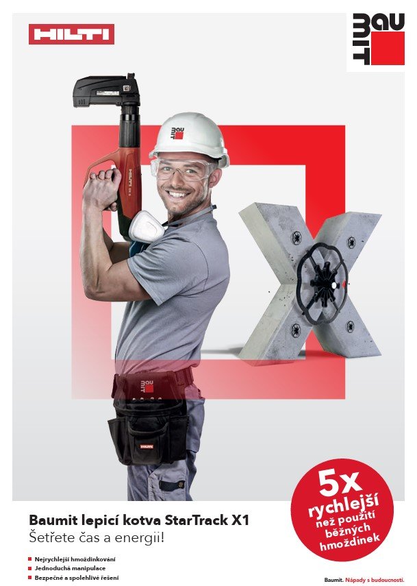 Infolist - Baumit StarTrack X1