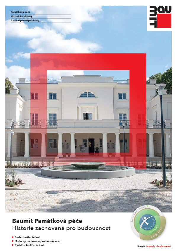 Baumit - Pamatková péče - infolist