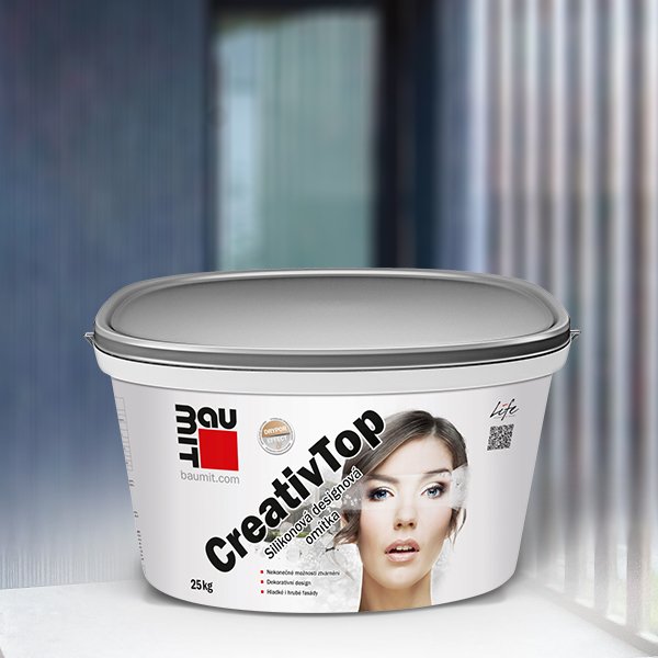 Fasádní omítka Baumit CreativTop Fasádní omítka Baumit CreativTop