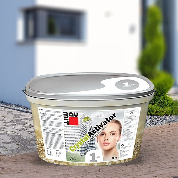 Fasádní omítka Baumit CrystalTop Fasádní omítka Baumit CrystalTop