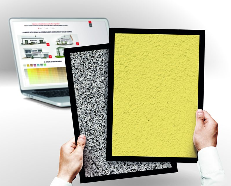 Baumit Quido Vzorky - fyzické vzorky omítek