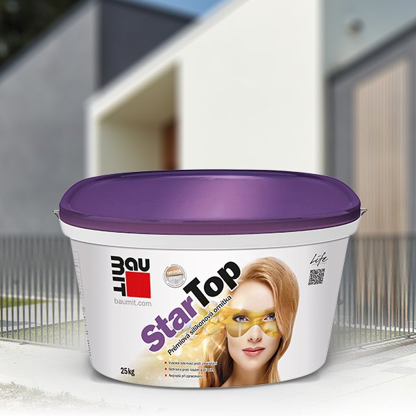 Fasádní omítka Baumit StarTop Fasádní omítka Baumit StarTop