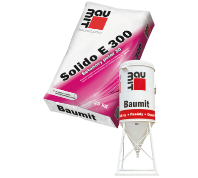 Baumit Solido E 300/ Baumit Betonový potěr 30